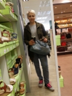 Erste Shopping-Tour mit Frauli